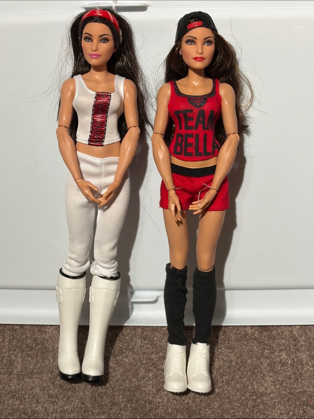 Brie Bella Doll +Nikki Bella Doll